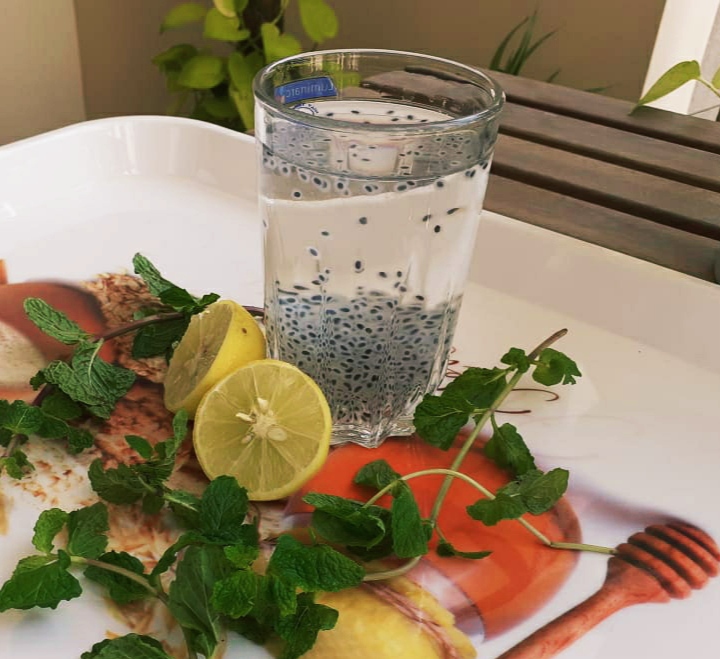 Sabja for weight loss- Try lemon water with sabja