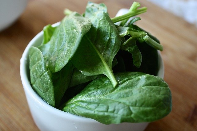 Food for immunity- spinach rice in carotene a good choice